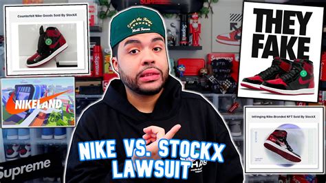 nike suing stockx for fake shoes|stock x scams.